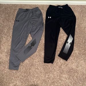Black/Gray Under armor pants